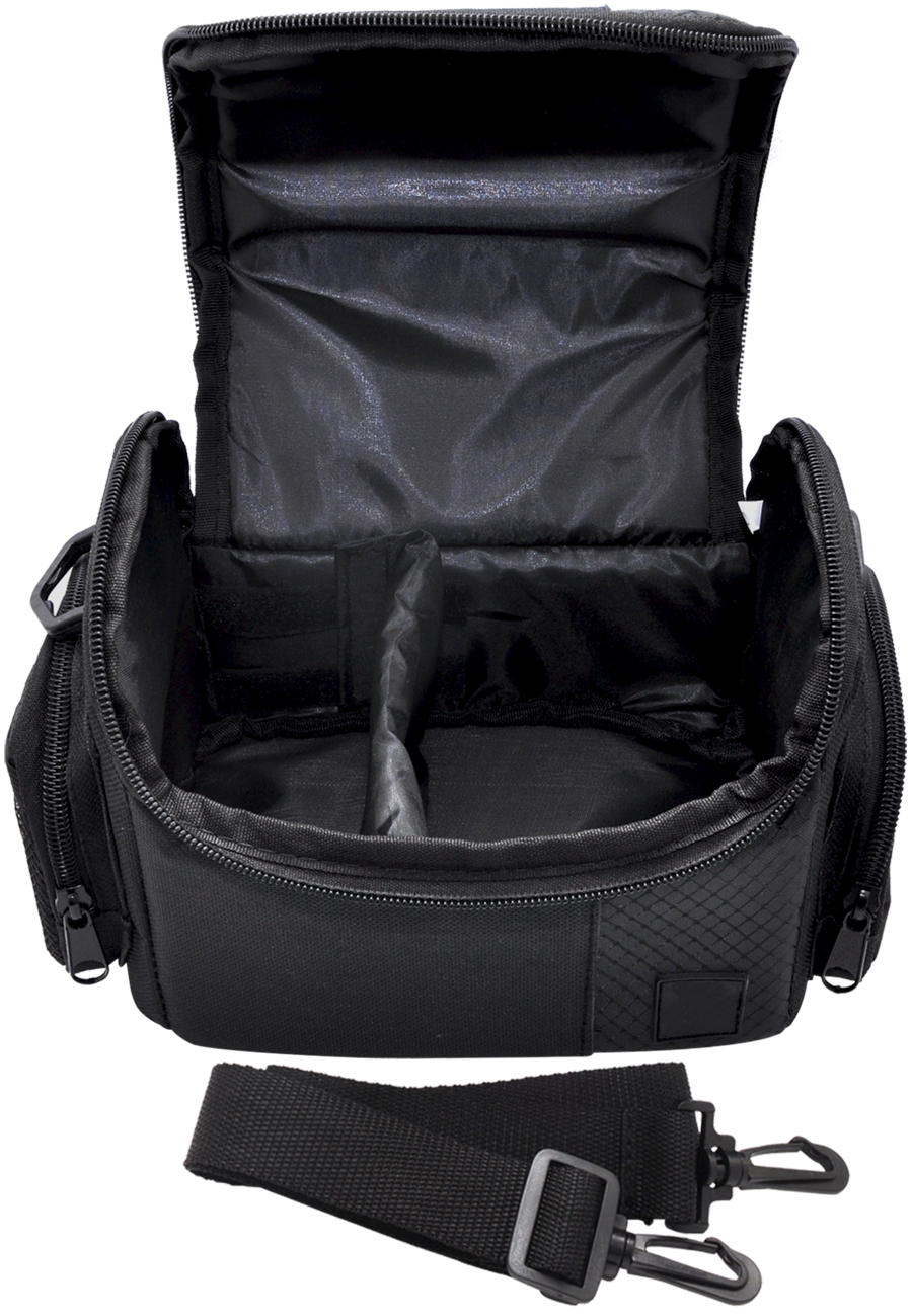 Deluxe Digital Camera/Video Padded Carrying Case-Medium