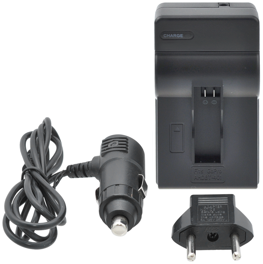 worldwide AC/DC travel charger 110-220v f/Gopro AHDBT-401