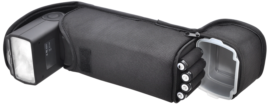 Elite Series Digital Auto Power Zoom Auto-Focus Flash w/LCD Display - Canon