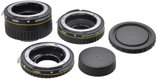 LIMITED EDITION - Pro Series Auto Focus Macro Extension Tube Set - Nikon