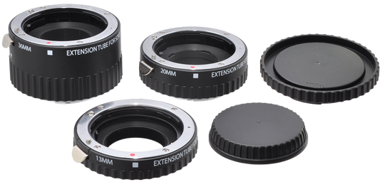 Pro Series Auto Focus Macro Extension Tube Set - Sony