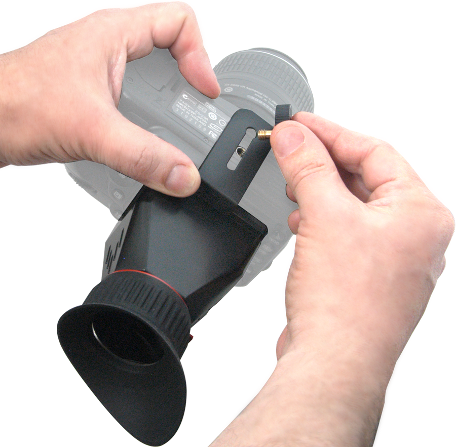 Elite Series Adjustable Lock-In-Place LCD Viewfinder
