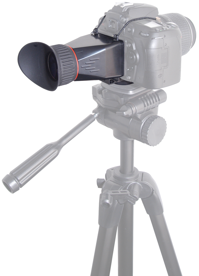 Elite Series Adjustable Lock-In-Place LCD Viewfinder