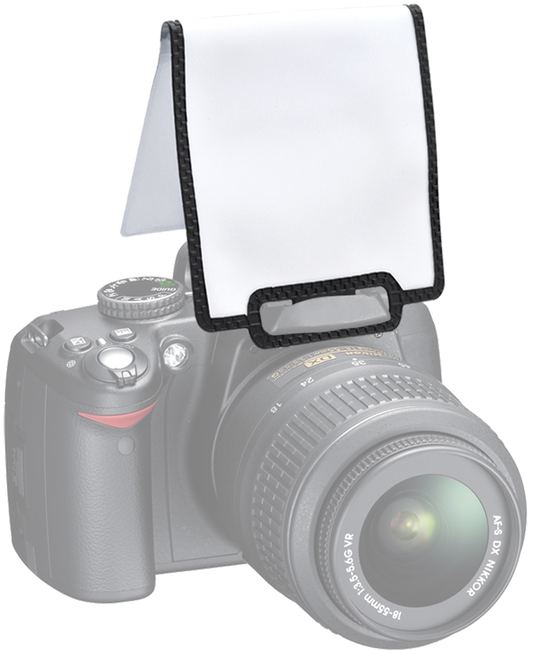 Universal Pop Up Soft Screen Flash Diffuser F/ SLR Cameras W/ Pop Up Flashes