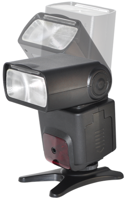 Pro Series Digital SLR Auto-Focus/Auto Power Zoom TTL Flash w/LCD Display - Nikon