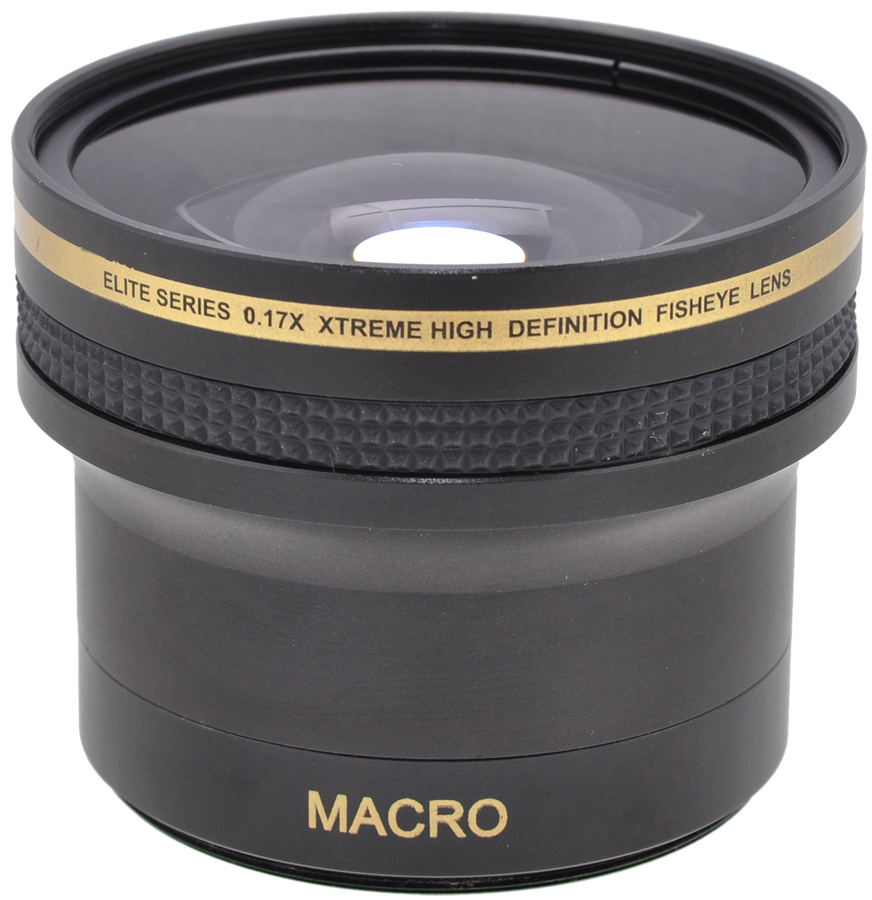 Elite Series 0.17x Xtreme Super High Definition Fisheye Lens - 52/58MM
