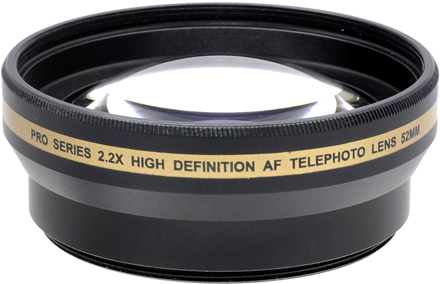 Pro series 2.2x High Definition AF Telephoto Lens - 52MM