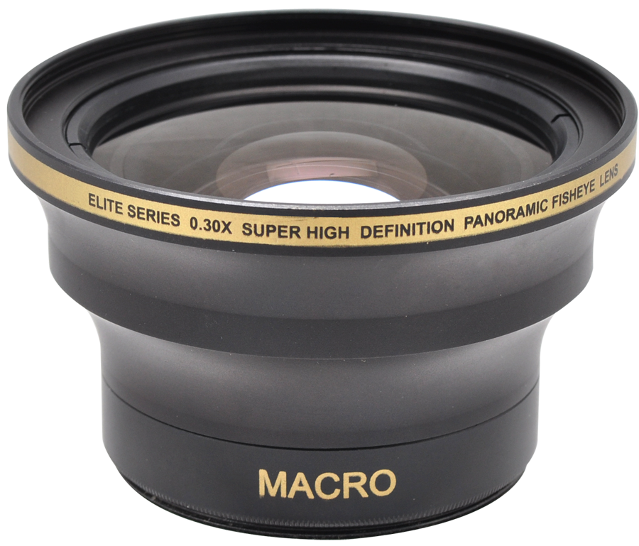 Elite Series 0.30x Ultra Super High Definition Panoramic Fisheye Lens - 52/58MM
