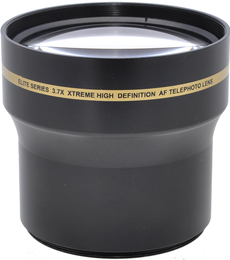 Elite Series 3.7x Xtreme High Definition AF Telephoto Lens - 52/58MM