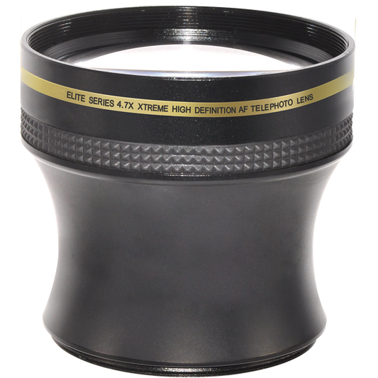 Elite Series 4.7x Xtreme High Definition AF Telephoto Lens - 52/58MM
