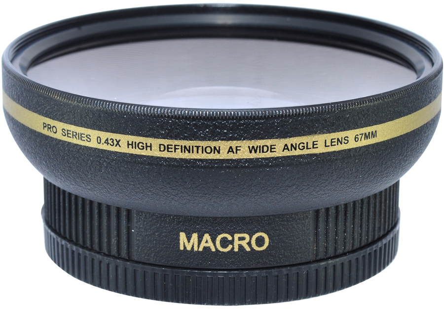 Pro series 0.43x High Definition AF Wide Angle Lens - 67MM