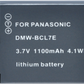Replacement Battery F/Panasonic Panasonic DMW-BCL7