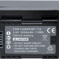 Replacement Battery F/CANON BP-718