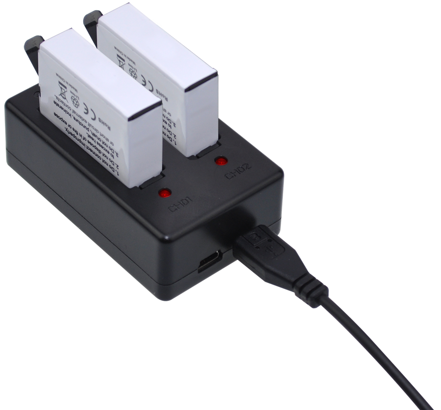 Dual Charger F/ Gopro Hero 4