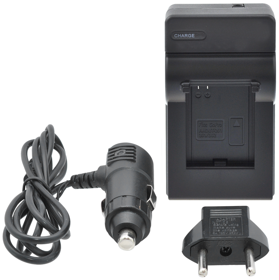 worldwide AC/DC travel charger 110-220v f/Gopro AHDBT-301