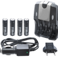 4 AA Ultra High Capacity Batteries With AC/DC Travel Turbo Charger