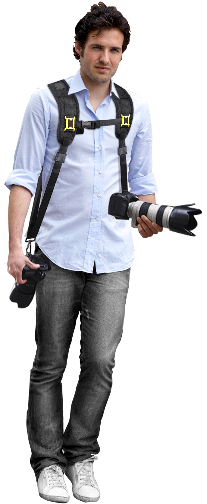 Quick Release Dual Shoulder Camera Neck Strap