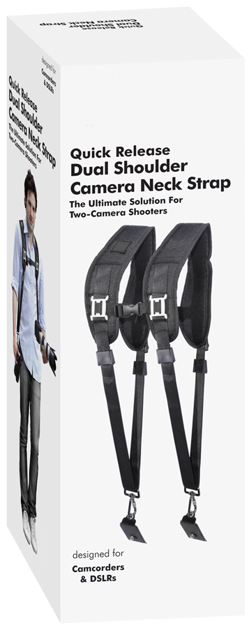 Quick Release Dual Shoulder Camera Neck Strap
