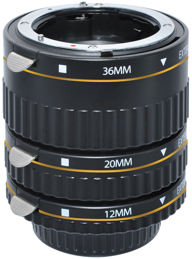 LIMITED EDITION - Pro Series Auto Focus Macro Extension Tube Set - Nikon