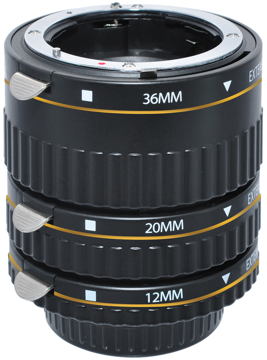 LIMITED EDITION - Pro Series Auto Focus Macro Extension Tube Set - Nikon