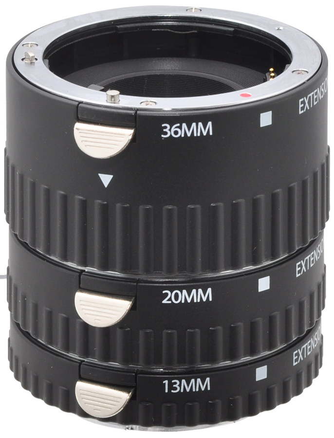 Pro Series Auto Focus Macro Extension Tube Set - Sony
