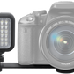 Mini Portable LED Light Kit With 2 Batteries, Charger & Bracket