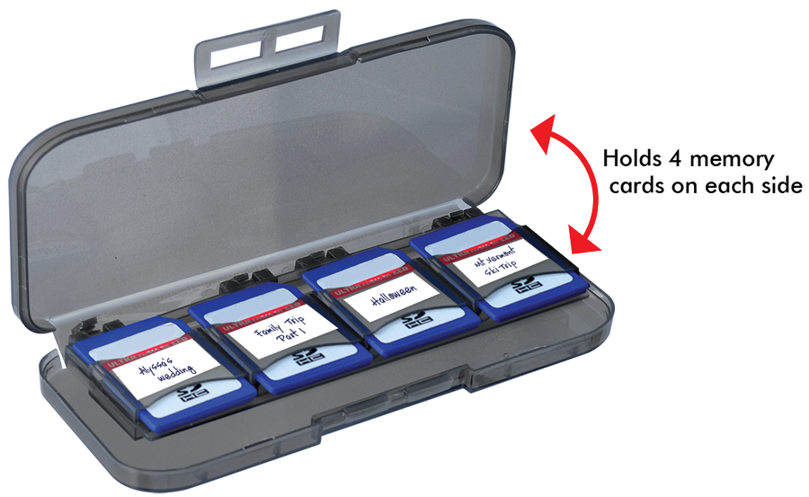 8 PC. Memory Card Case