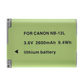 Replacement Battery F/CANON NB-12L