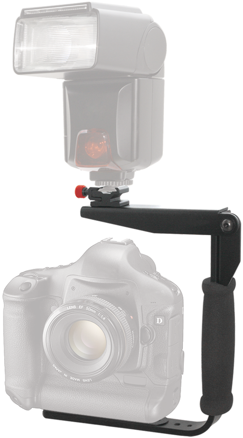 Pro Series 180° Quick Flip Rotating Flash Bracket